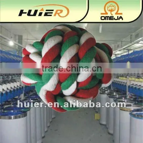 OE Dyed Blanket Yarn Recycled Rope Yarn Recycle Cotton Yarn 100%