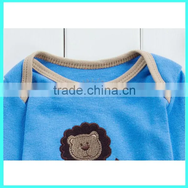 Factory Supply Embroidery Infant Boys Shirt in Cotton photo-5