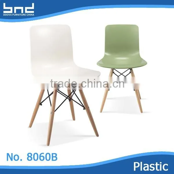 Modern Beautiful Armless Stackable Dinning Chairs Plastic Chairs photo-4
