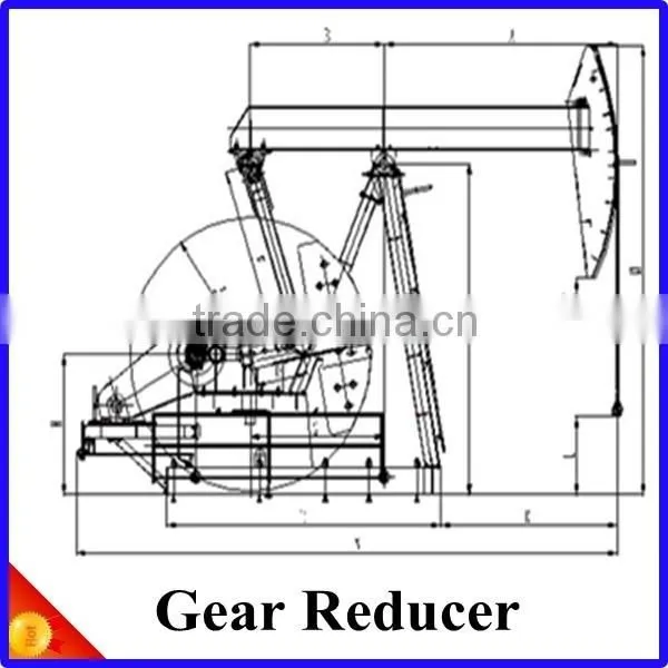 456D Conventional walking beam Jack Pumping Units