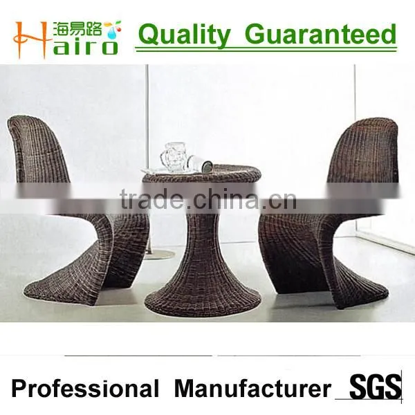 Outdoor Metal Table and Chairs With Seat Cushion photo-5