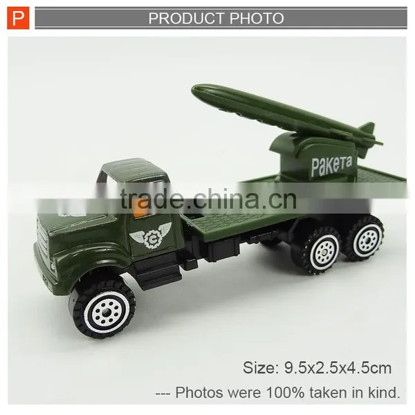FREE-WHEEL Millitary Car Toy Alloy Metal Army Car Toys photo-5