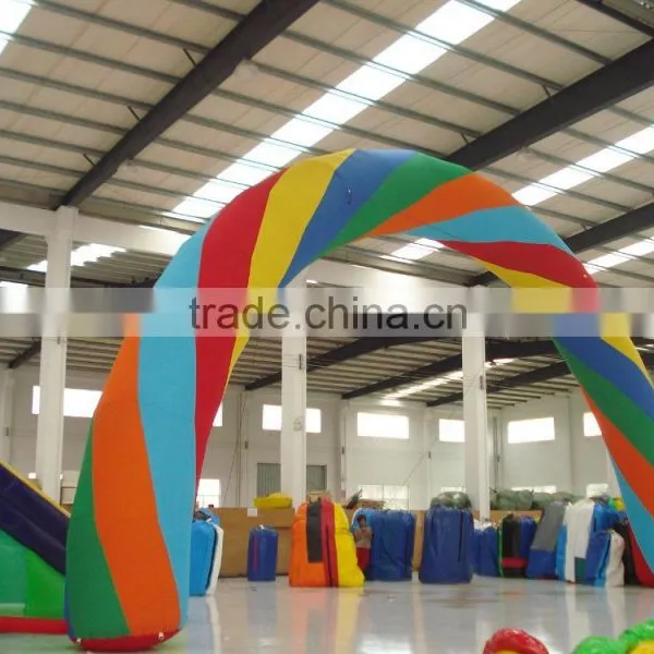 Selling Giant Advertising Inflatable Rainbow Arch for Activity photo-2