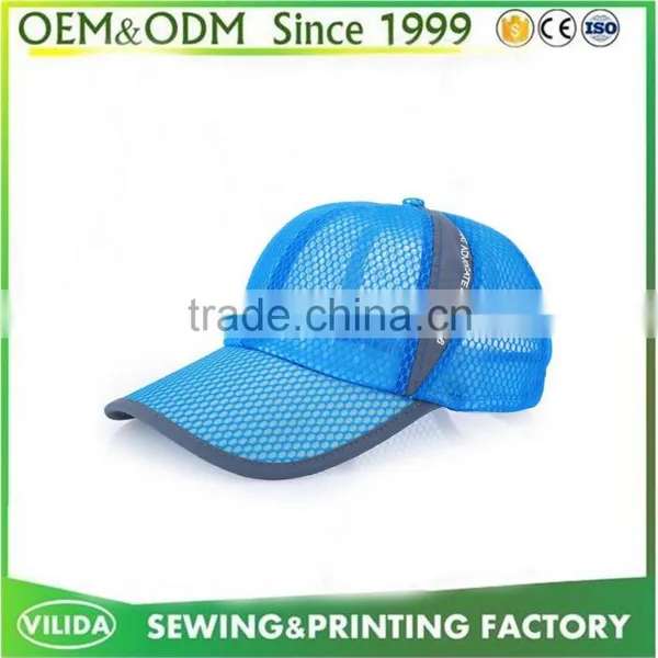 Custom Mesh Running Cap/Mesh Sports Hat Baseball Cap/Dry Fit Running Hat photo-3