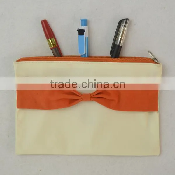 Newest Unique Design Recycled Eco Canvas Zipper Shopping Bag photo-2