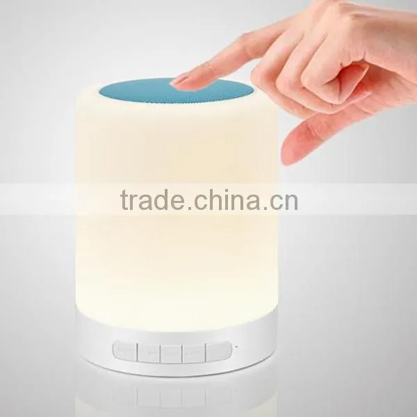 Colour Changing Led Lamp Light Wireless Bluetooth Speaker photo-4