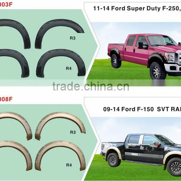 Wheel Arch New ABS Material Fender Flare for F-O-R-D F-150