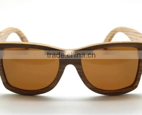 2015 High Quality OEM Wholesale Mirror Lens China Custom Logo Bamboo Sunglasses Wholesale Dropship photo-2