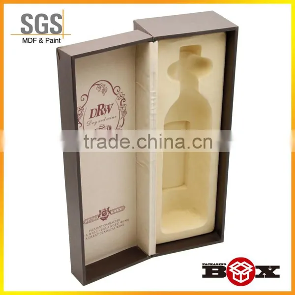 MDF Painted Wooden Wine Bottle Gift Boxes for France Wine photo-3