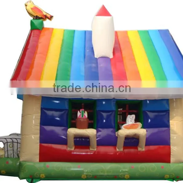 China Inflatable Suppliers ,Indoor Happy House Inflatable Bouncer, Inflatable Farm House photo-2