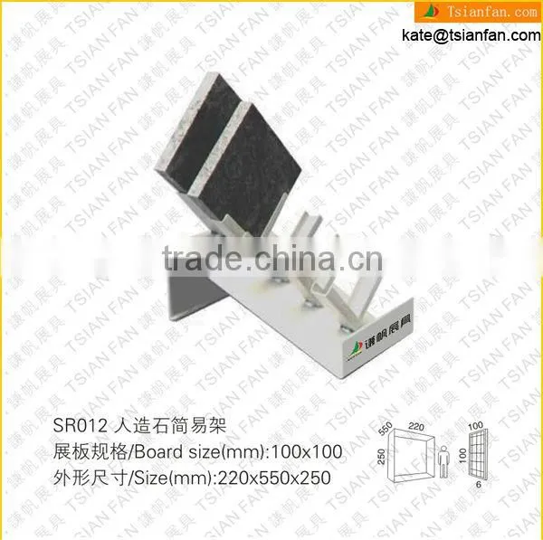 SR012 Tabletop Stone Display Stand to Show Stone Samples
