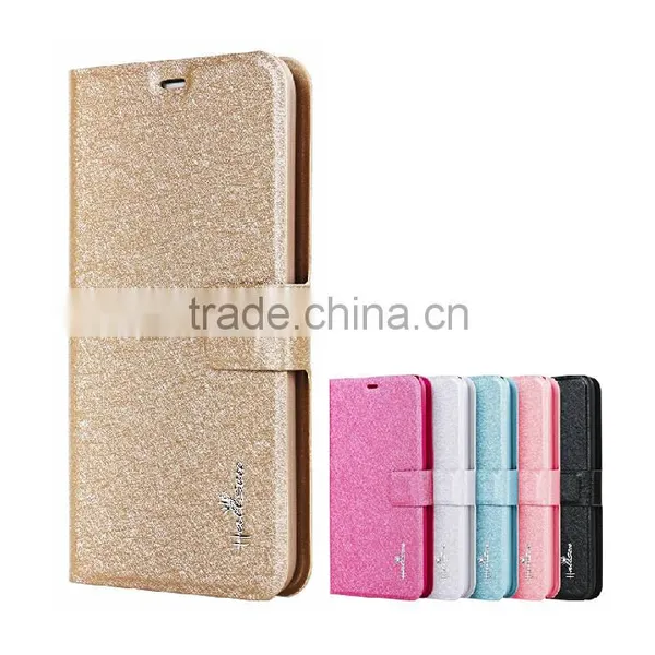 LZB Hot Selling Silk Grain Flip Leather Case for Samsung Galaxy A8 photo-6