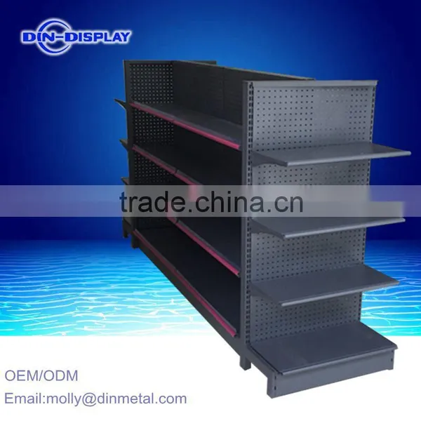 Supermarket Display Rack Perforated Shelves/ Stand From China Manufacturer photo-3