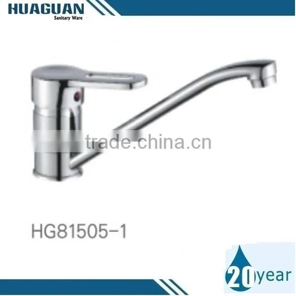Widely Use Long Lifetime Long Spout Kitchen Faucet