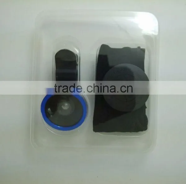 Popular Phone Lens Fisheye Lens 0.67x Wide-angle Photographic Lens 3 in 1 Lens Kit photo-3