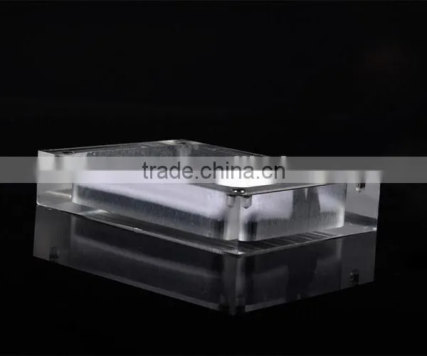 High Transparent Acrylic Mini Wedding Favor Gift Box Wholesale photo-4