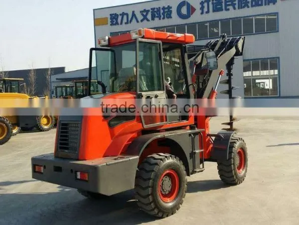 EOUGEM 2016 1.6 Ton Newest Model Mini Wheel Loader Backhoe photo-4