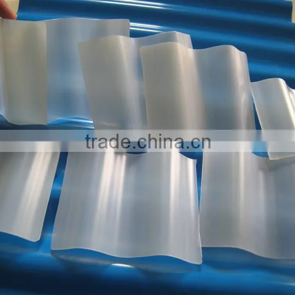 Anti-scratchs 2.0mm Bayer Makrolon Translucent Fluted Corrugated Plastic Sheet for Wholesales photo-3