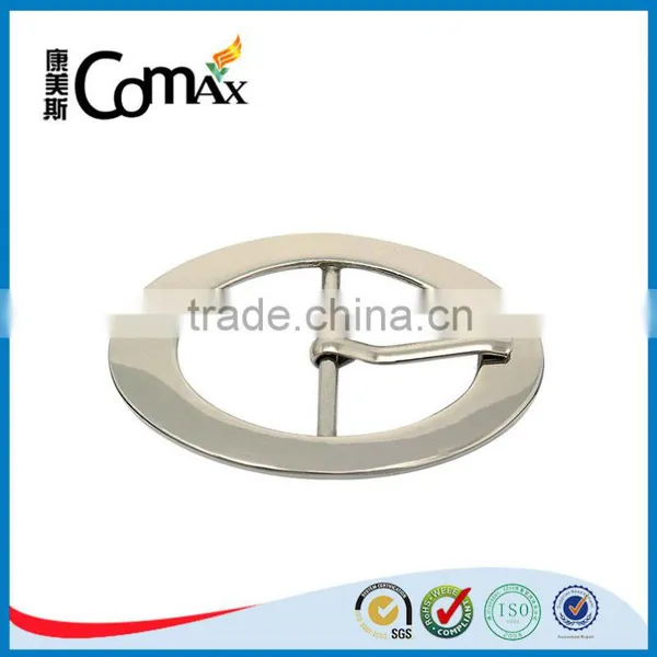 High Quality Fashion Oval Tri-Glide Nickel Metal Pin Buckle photo-6