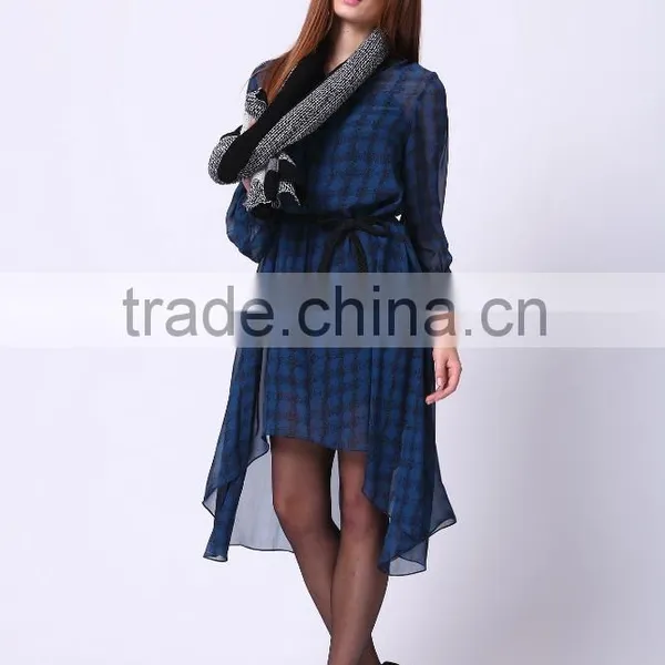 2016 PRETTY STEPS Winter Collections High Quality New Chiffon Dress Elegant Mature Ladies Dress photo-3
