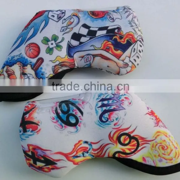 PU Leather Golf Putter Cover Iron Cover photo-4