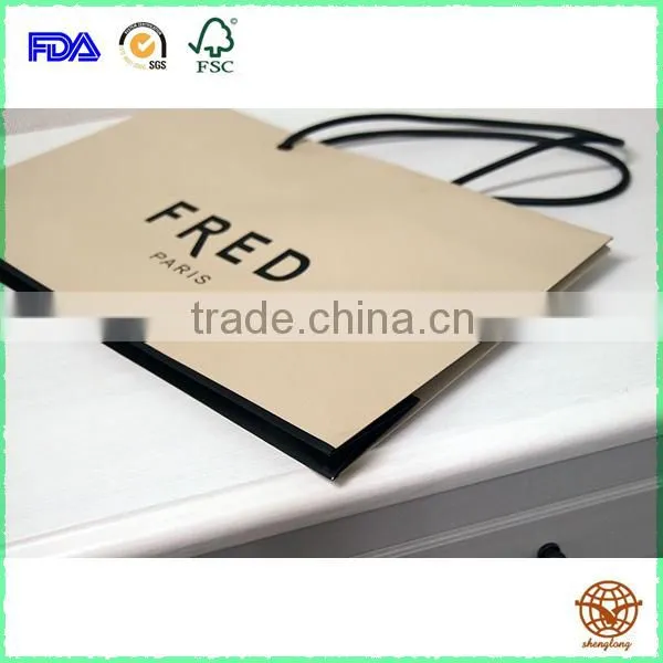 Excellent Quality Custom Printed Shopping Paper Bag With Rope Handle, 2016 New Style Shopping Bag photo-4
