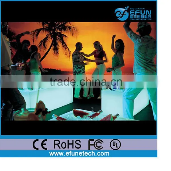 Led Light Bottle Holder for Party,plastic Led Light Furniture