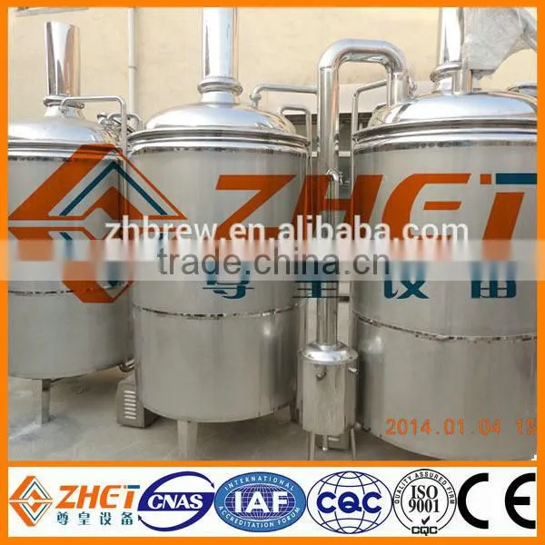 ZH-2000L of Beer Brewery Plant for Microbrewery