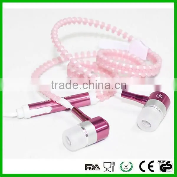 High Quality Print Your Logo Zipper Glow in Dark Ear Cup photo-3