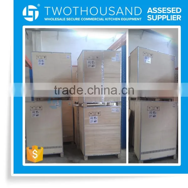 Back Door Opened 990 L 4 Shelf Refrigerated Display Cake Case photo-5