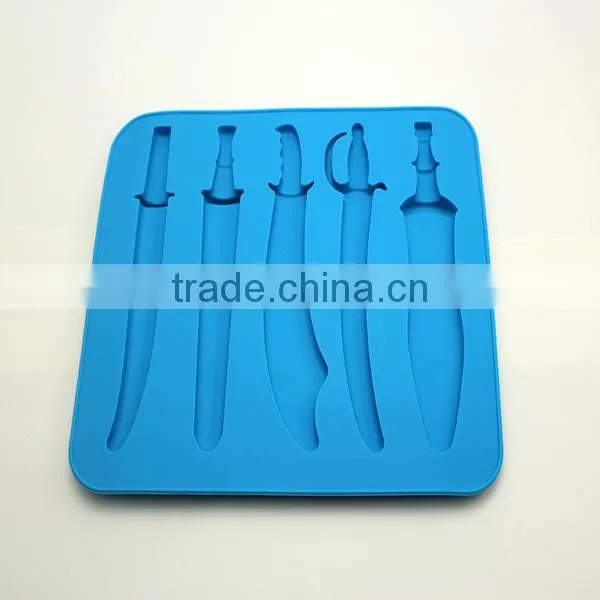 CNC Eco-friendly Camouflage Color Ice Mold Silicone Ice Cube Tray photo-4