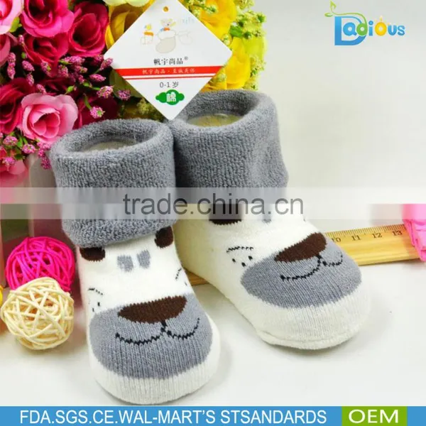 Cute Cotton Printed Baby Cartoon Socks Children Shoe Socks With 20 Different Design photo-6
