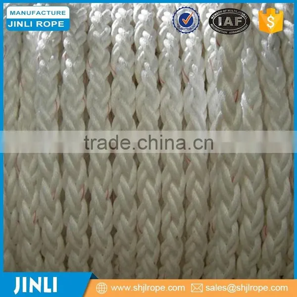 Manufacturing 70mm 8 strand polyamide material nylon rope marine rope