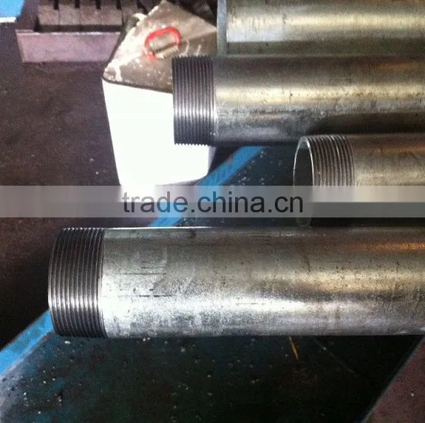 Plain/Belveled/Thread End Zinc Coated Steel Pipe photo-3