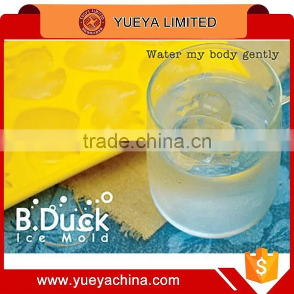 Home Houseware Ice Cube Mold Soft Plastic Tray Jelly Chocolate Maker Duck photo-5