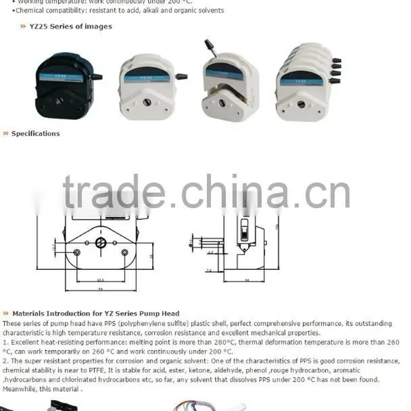 KWT300S Led Digital Display Precise Variable Speed Peristaltic Pump / Dosing Pump for Water Pumps Fluid / 4XYZ25 Pump Head photo-5