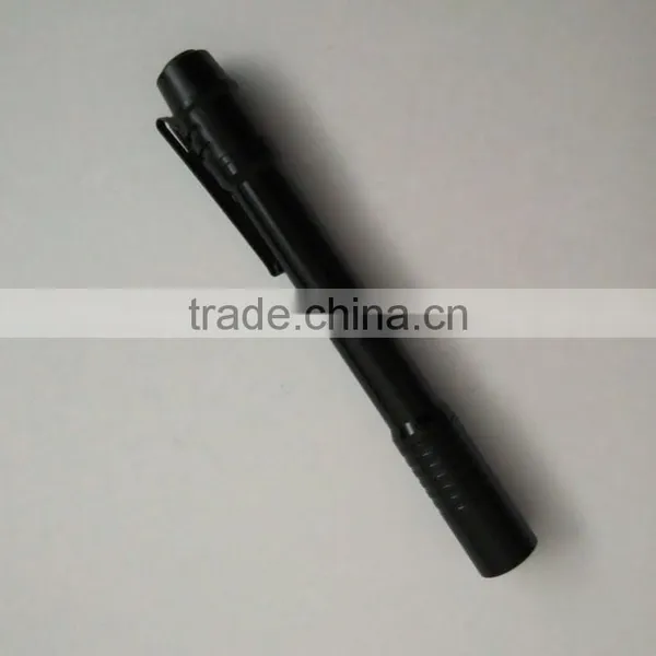 Hot Selling Aluminium Alloy 2xAAA Battery LED Flashlight Pen Style Light photo-2