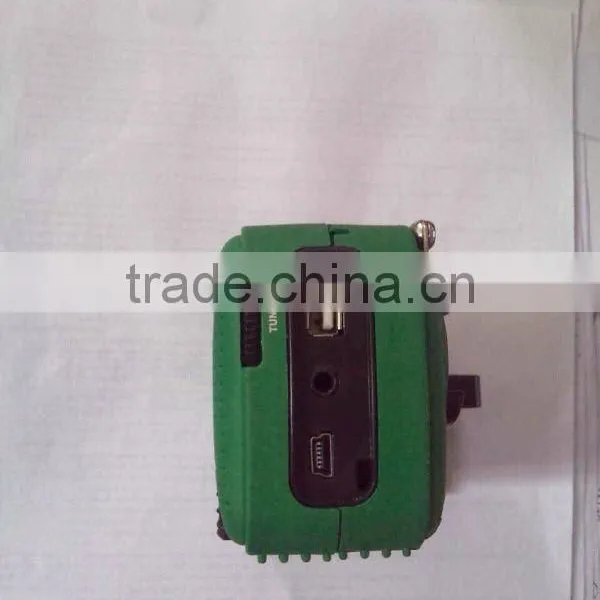 Emergency Solar Power RADIO AM/FM/SW1-2 Bands Radio Crank Power Radio With LED photo-5