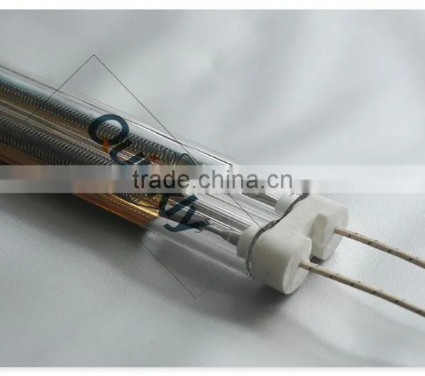 IR Quartz Gold-coated Medium Wave Twin Tubes photo-4