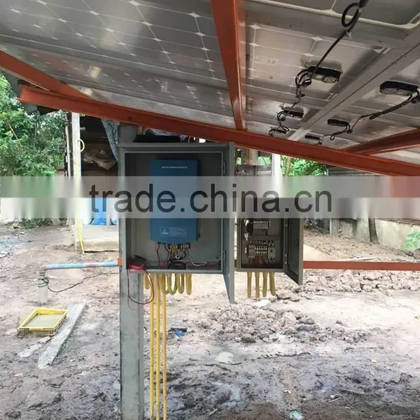 1 or 3 Phase 220/240v Solar Pumping Inverter HSPH750L Over Flow Protection photo-2