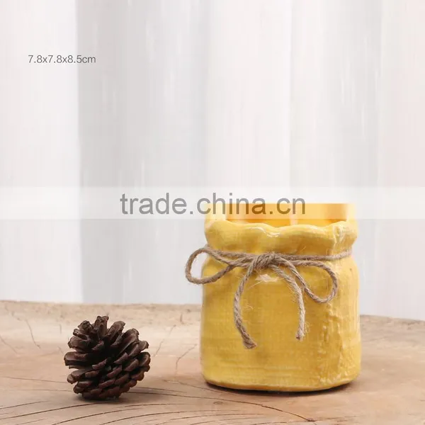 New Design Handmade Small Colorful Ceramic Succulent Pot photo-2
