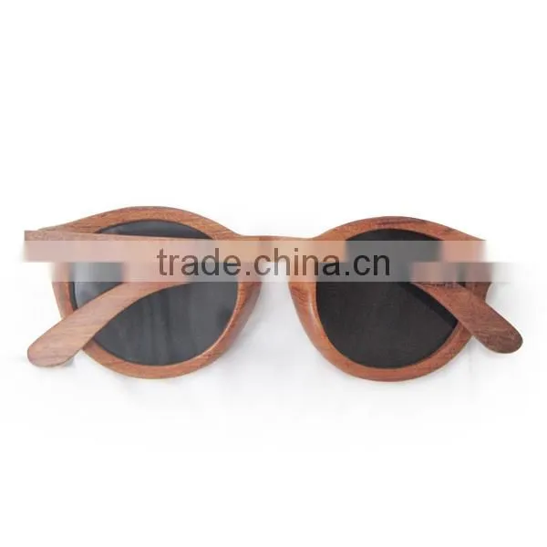 2017 Fashion Wooden Sunglasses Women Design Vintage RoseWood Sun Glasses Female photo-2