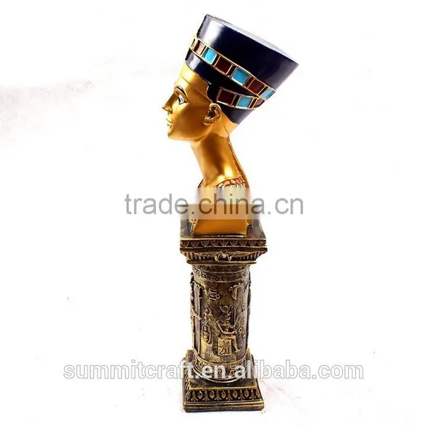 Egypt Series of the Queen's Head Antique Resin Egyptian Statues Wholesale photo-2
