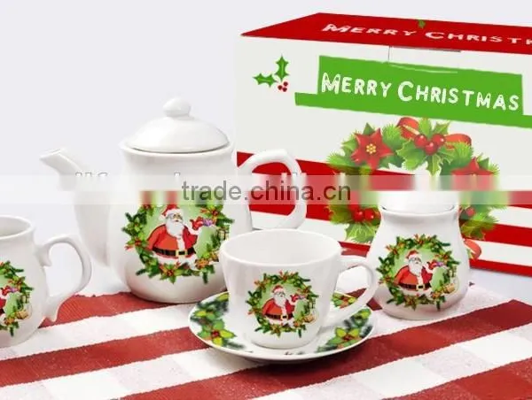 Ceramic Tea Set, Coffee Set, 15pcs Coffee and Tea Set