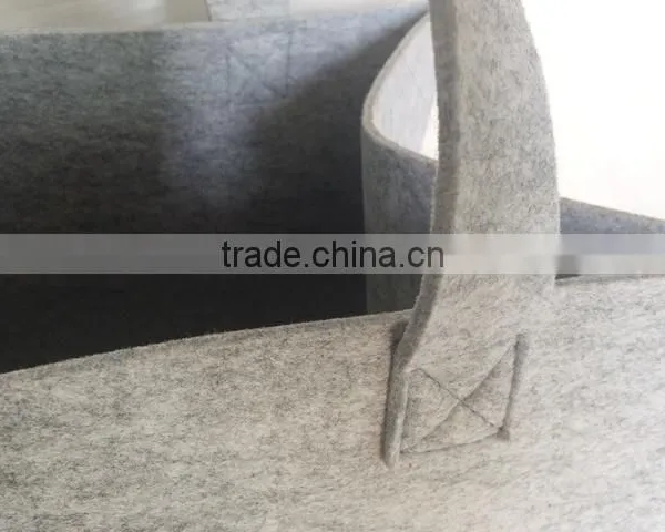 Wholesale Custom China Large Customized Handmade Wool Felt Beach Lady Hand Tote Bag for Sale photo-5