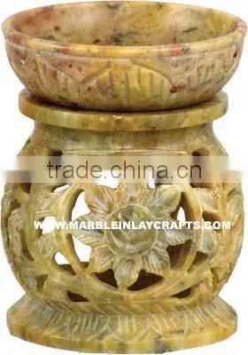 Soap Stone Incense Oil Burner