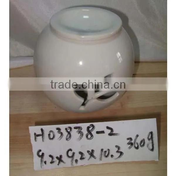 Factory Direct Ceramic Tea Light Oil Burner With Aromatherapy Function photo-2