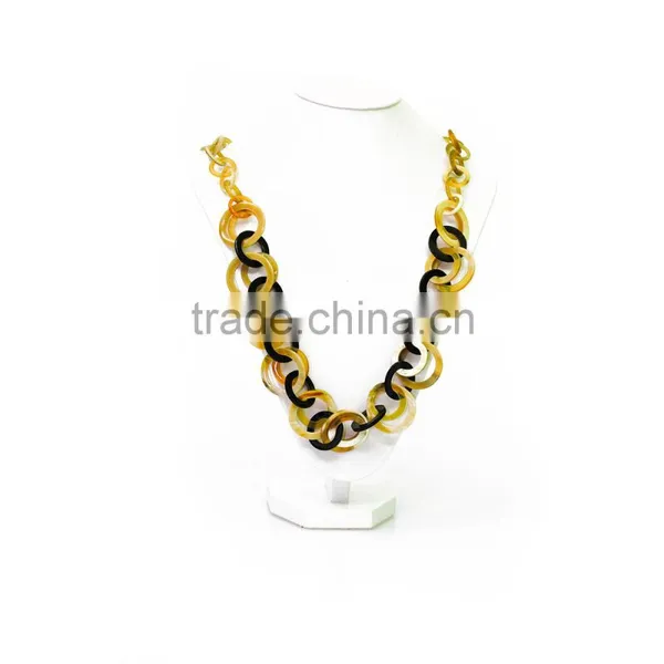 Horn Necklace 100% Handmade, Natural Colours and Fashionable Designs photo-3