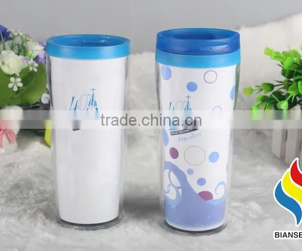 Customized Plastic Coffee Cups Mugs With Lid photo-6