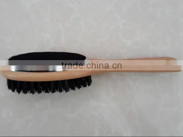 Double Side Wooden Cloth Brush photo-6